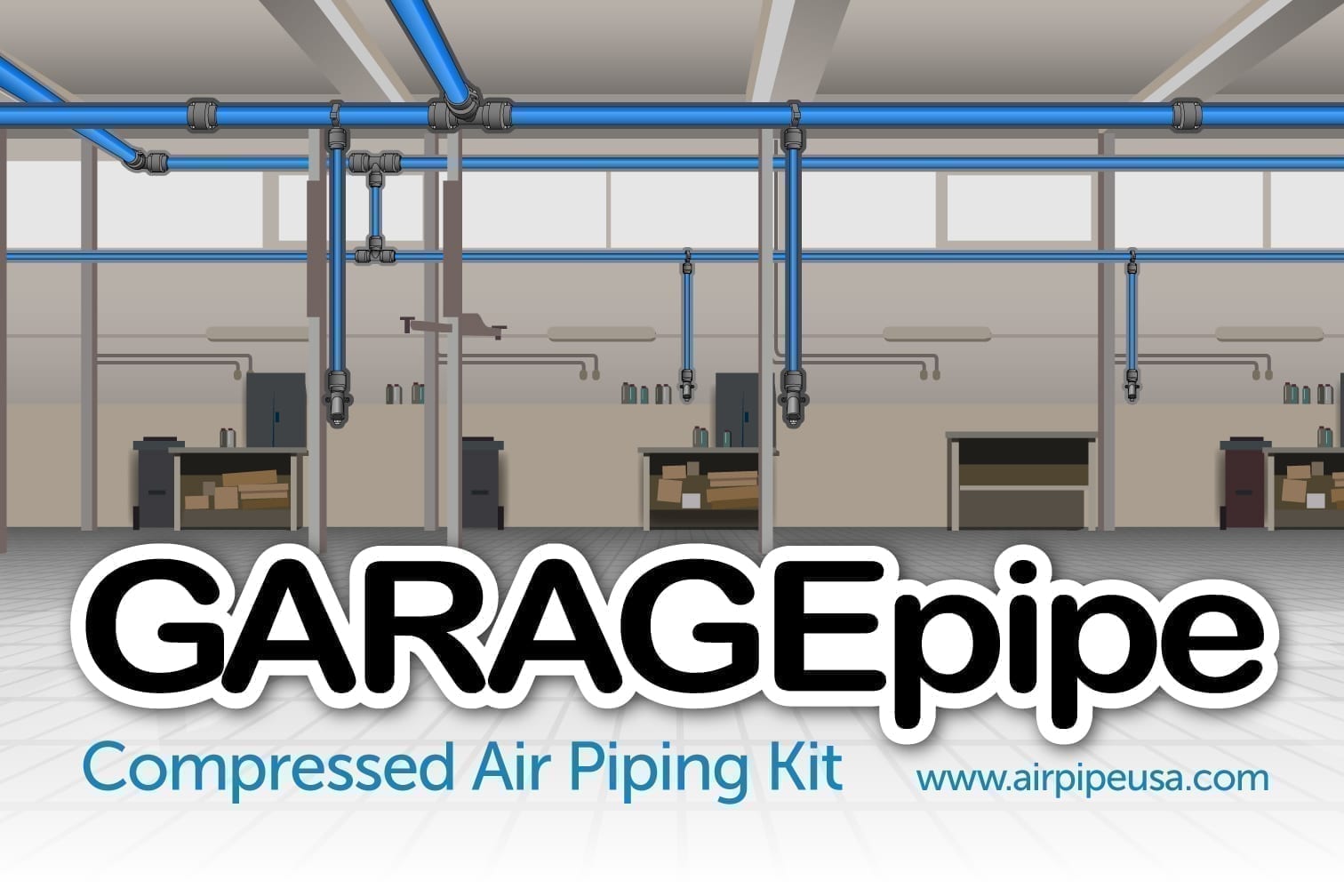 GARAGEpipe is the Perfect Weekend Project for your Garage