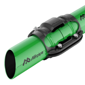 Green Rigid Aluminum Piping