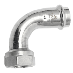 Female NPT 90° Elbow (SS)