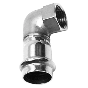 Female Short NPT 90° Elbow (SS)